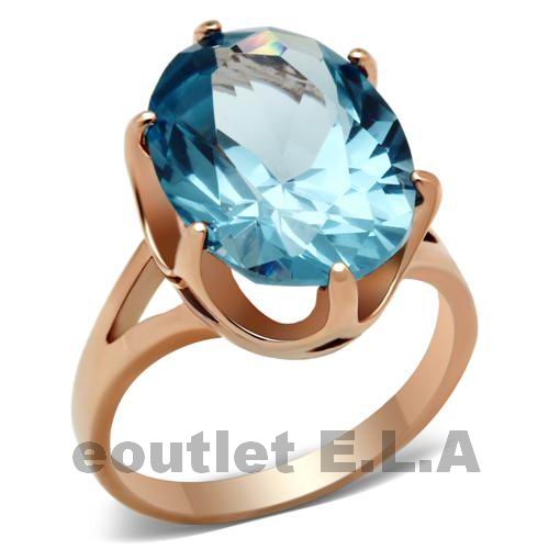10CT CRT SPINEL SOLITAIRE ROSE GP RING-6 sizes